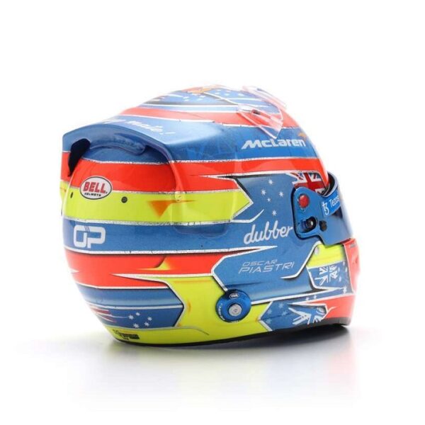 SPARK 1:5 F1 HELMET 2023 AUSTRALIAN GP #81 PIASTRI (5HF108) - Image 2