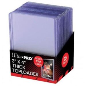 ULTRA PRO TOP LOADER 3x4 INCH (25 PACK)