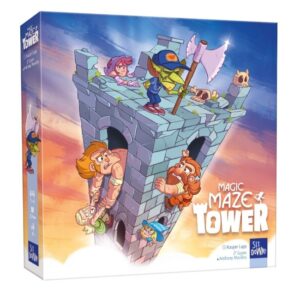 MAGIC MAZE TOWER BOARD GAME