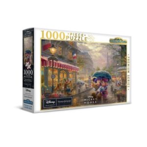 HARLINGTON 1000 PIECE KINKADE DISNEY MICKEY AND MINNIE IN PARIS