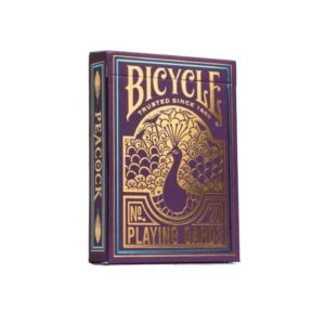 BICYCLE PEACOCK PURPLE PLAYING CARDS