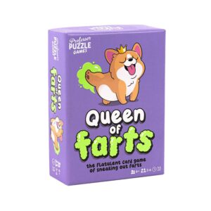 PROFESSOR PUZZLE QUEEN OF FARTS CARD GAME