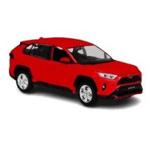 DDA 1:24 TOYOTA RAV4 LIGHT AND SOUND RED (DDA124003)