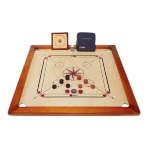 LAUNCH CARROM BOARD WITH PIECES