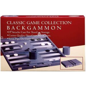 CLASSIC GAME 15" BACKGAMMON