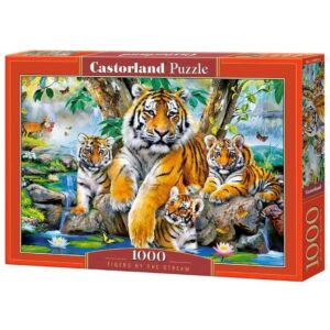 CASTORLAND 1000 PIECE TIGERS BY THE STREAM