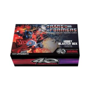TRANSFORMERS 40TH ANNIVERSARY BLASTER BOX