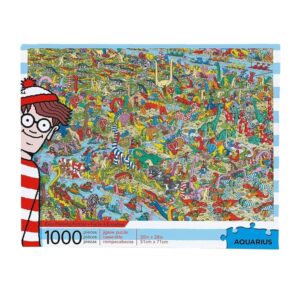 AQUARIUS 1000PC WHERES WALDO DINOSAURS