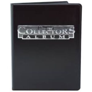 ULTRA PRO COLLECTORS CARD ALBUM BLACK