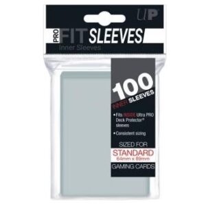 ULTRA PRO FIT DECK PROTECTORS CLEAR 100