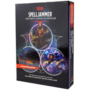 DUNGEONS & DRAGONS SPELLJAMMER ADVENTURES IN SPACE SET