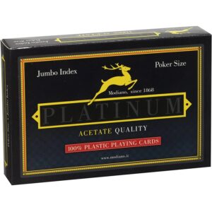 MODIANO 100% ACETATE PLATINUM DOUBLE DECK