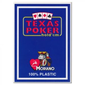 MODIANO 100% PLASTIC SINGLE DECK