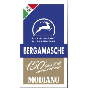 MODIANO BERGAMASCHE SUPER CARDS BLUE