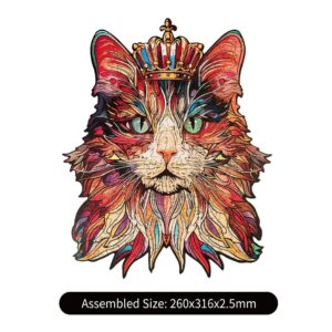 ROBOTIME 200 PIECE CAT KING PUZZLE