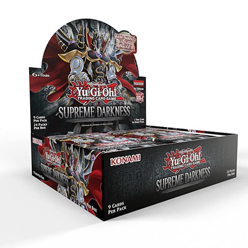 YU-GI-OH SUPREME DARKNESS SEALED BOOSTER BOX (24) - Games World