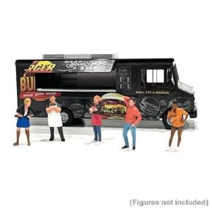 AMERICAN DIORAMA 1:64 FOOD TRUCK SERIES - THE BURGER TRUCK (AD-70101MJ)