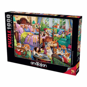 ANATOLIAN 1000 PIECE DOGGIES IN THE BEDROOM (#1143)