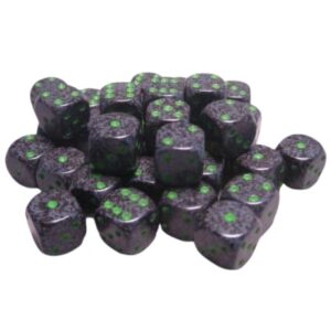 CHESSEX 25910 SPECKLED 12mm 36xD6 EARTH