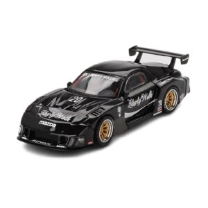 MINI GT 1:64 MAZDA RX-7 (FD) LB-SUPER SILHOUETTE LIBERTY WALK BLACK (MGT00785)