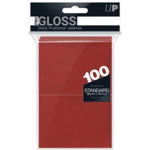 DECK PROTECTOR SLEEVES PACK 100 RED