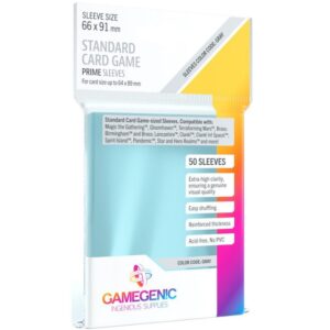 GAMEGENIC PRIME BOARD GAME SLEEVES 50 PACK