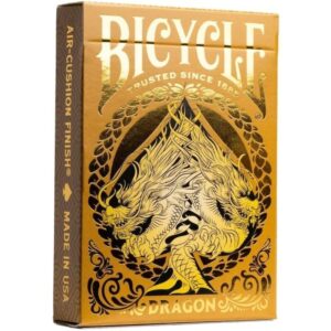 BICYCLE DRAGON GOLD PLAYING CARDS