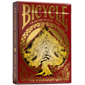 BICYCLE DRAGON RED PLAYING CARDS
