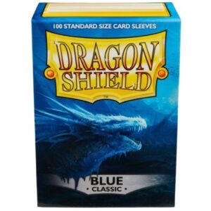 DRAGON SHIELD 100 CARD SLEEVE BLUE CLASSIC