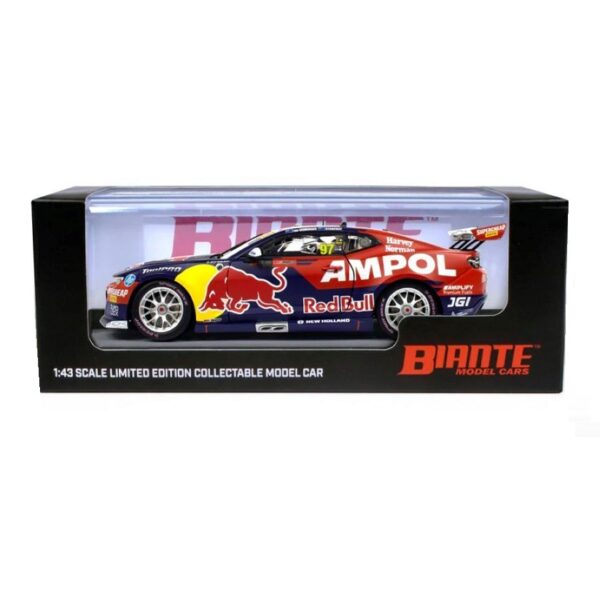 BIANTE 1:43 RED BULL AMPOL CHEVROLET CAMARO ZL1 WINNER 2023 BATHURST 1000 #97 VAN GISBERGEN / STANAWAY (B43C23T)