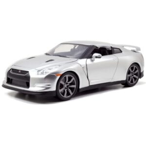 JADA 1:24 FAST & FURIOUS BRIAN'S SILVER NISSAN GT-R R35 (#97212)