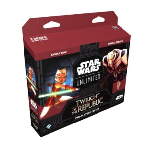 STAR WARS UNLIMITED TWILIGHT OF THE REPUBLIC TWO PLAYER STARTER