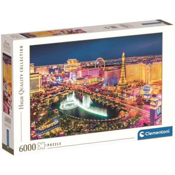 CLEMENTONI 6000 PIECE LAS VEGAS