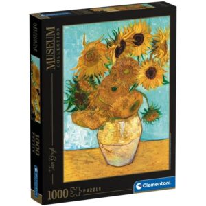 CLEMENTONI 1000 PIECE MUSEUM SUNFLOWERS