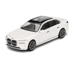 MINI GT 1:64 BMW I7 (G70) XDRIVE60 MINERAL WHITE (MGT00819)