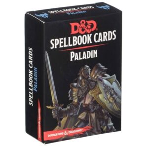 DUNGEONS & DRAGONS SPELLBOOK CARDS PALADIN REVISED EDITION