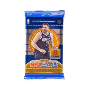 PANINI NBA BASKETBALL HOOPS 2024-25 8 PACK BOOSTER