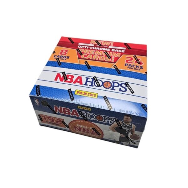 PANINI NBA BASKETBALL HOOPS 2024-25 SEALED 8 PACK BOOSTER BOX (24)