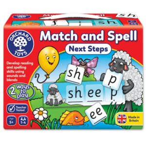 ORCHARD TOYS MATCH & SPELL NEXT STEP