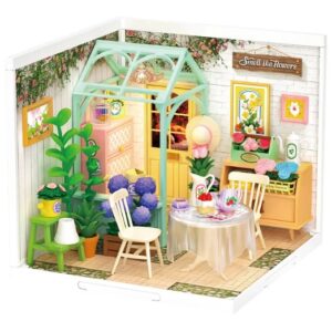 ROBOTIME DIY PLASTIC SUPERSTORE BLOOMING TEA GARDEN