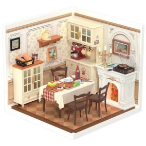 ROBOTIME DIY PLASTIC SUPERSTORE WARM DINING ROOM