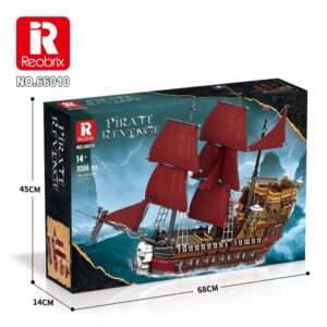 REOBRIX BUILDING BLOCKS 3066 PIECE PIRATE REVENGE (#66010)