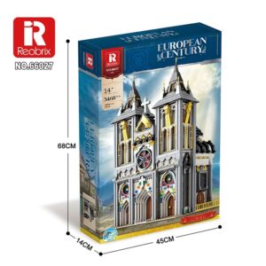 REOBRIX BUILDING BLOCKS 3468 PIECE EUROPEAN CENTURY CHURCH (#66027)
