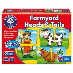 ORCHARD TOYS FARMYARD HEADS AND TAILS