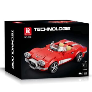 REOBRIX BUILDING BLOCKS BUILDING BLOCKS 311 PIECE CORVETTE (#808)