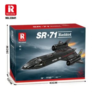 REOBRIX BUILDING BLOCKS 1775 PIECE SR-71 BLACKBIRD (#33041)
