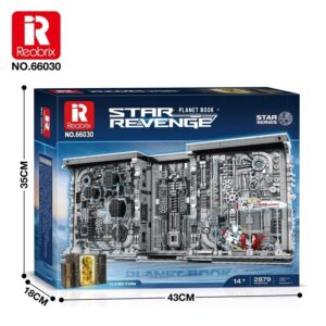 REOBRIX BUILDING BLOCKS 2879 PIECE STAR REVENGE PLANET BOOK (#66030)