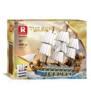 REOBRIX BUILDING BLOCKS 2858 PIECE THE ROYAL FLEET THE SUN (#66011)