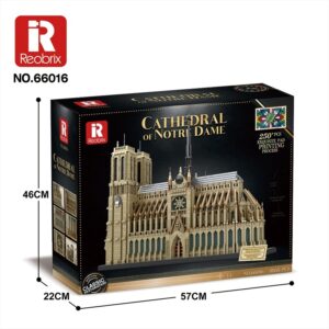 REOBRIX BUILDING BLOCKS 8288 PIECE CATHEDRAL OF NÔTRE DAME (#66016)