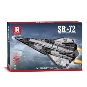 REOBRIX BUILDING BLOCKS 1880 PIECE SR-72 RECONNAISSANCE AIRCRAFT (#33039)